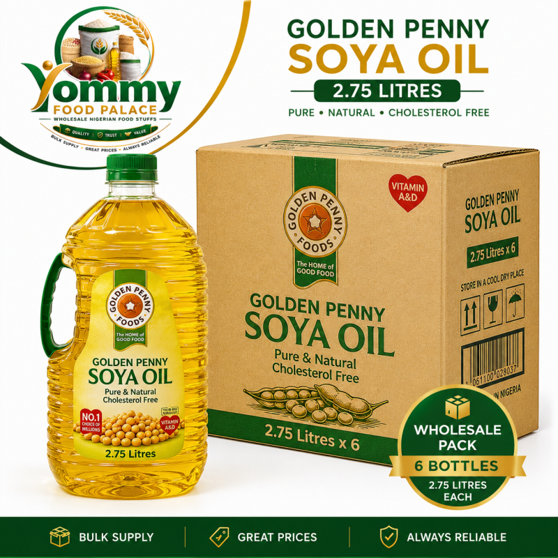 Golden penny soya oil 2.75lits